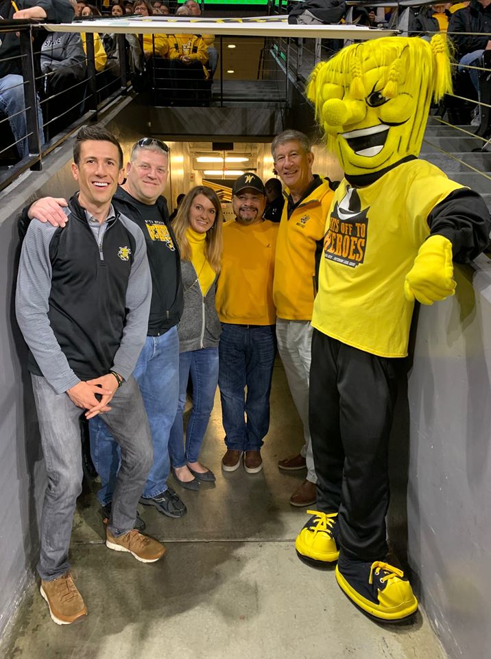 Jason Harman, Patterson's Teams and Whichita State Mascot